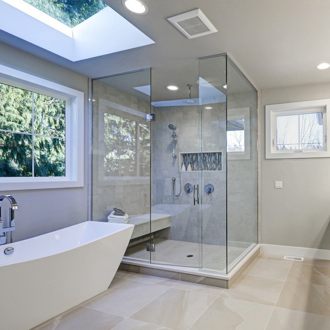 FRAMELESS SHOWER DOORS